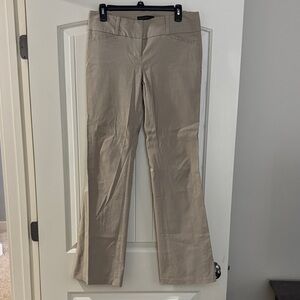 Express Tan Boot Cut Pants